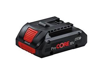 BATTERIA BOSCH PROCORE18V 4AH