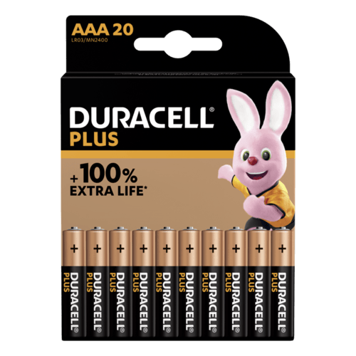 BATTERIE Duracell Plus 1.5V MN2400 LR03 AAA - Brico SA