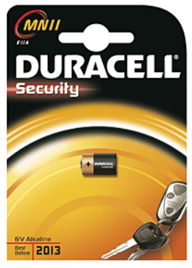 Duracell Security pile alcalino 6.0V MN11 E11A - Brico SA