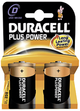 Duracell Plus Power Pile alcalino 1.5V MN1300 LR20 D blister - Brico SA