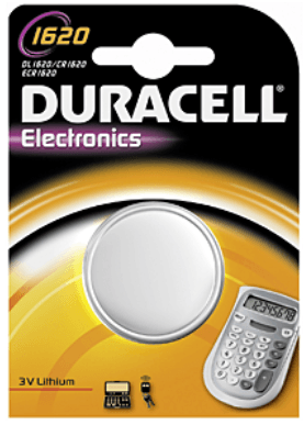 Duracell Electronics Pile litio 3.1V DL1620 CR1620 - Brico SA