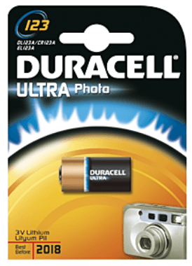 Duracell Ultra Photo Pile litio 3.0V 123 CR123A - Brico SA