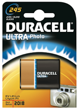 Duracell Ultra Photo Pile litio 6.0V 245 2CR5 - Brico SA