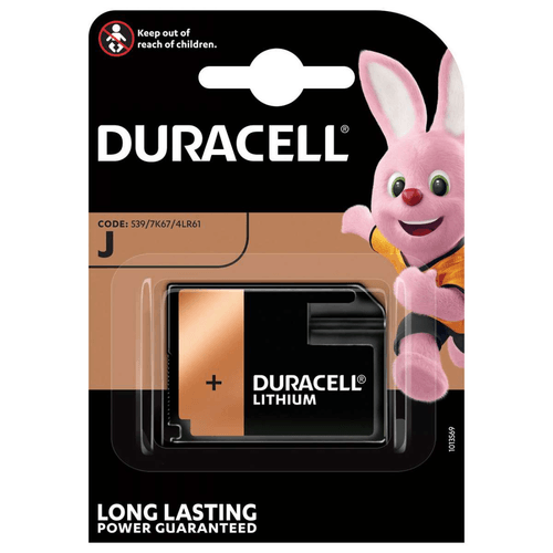 BATTERIA DURACELL SECURITY 6V 4LR61 - Brico SA