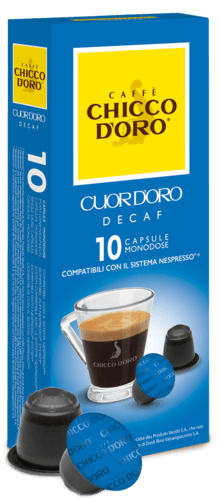 CAFFÈ CUOR D'ORO DECAFFEINATO NESPRESSO - CHICCO D'ORO - Brico SA