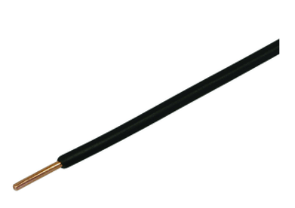 Filo T 1.5mm² (H07V-U) 25m nero - Brico SA