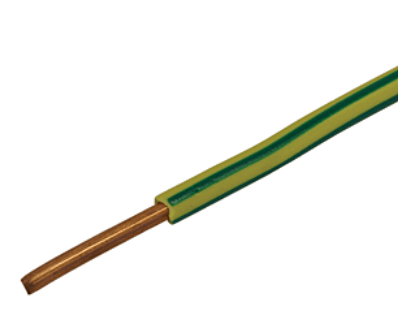 Filo T 1.5mm² (H07V-U) 10m giallo-verde - Brico SA