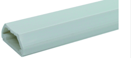 Canalina per cavi 18x8mm 4 barre 1m autoadesivo bianco - Brico SA