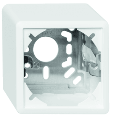 EDIZIO DUE quadro apparente 54mm bianco - Brico SA