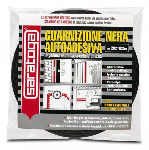 GUARNIZIONE NERA 15X5MM 10MT - Brico SA