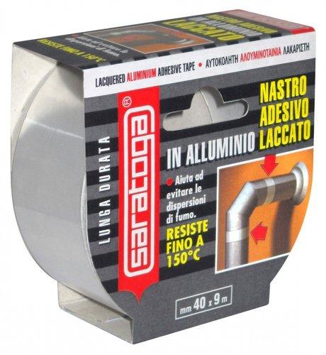 NASTRO ALLUMINIO 40MM-TUBI STUFA NE - Brico SA