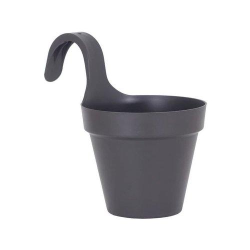 VASO CAPRI D.20CM ANTRACITE-H.17.5CM - Brico SA