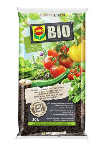 TERRA COMPO 20LT BIO ORTO+POMODORI - Brico SA