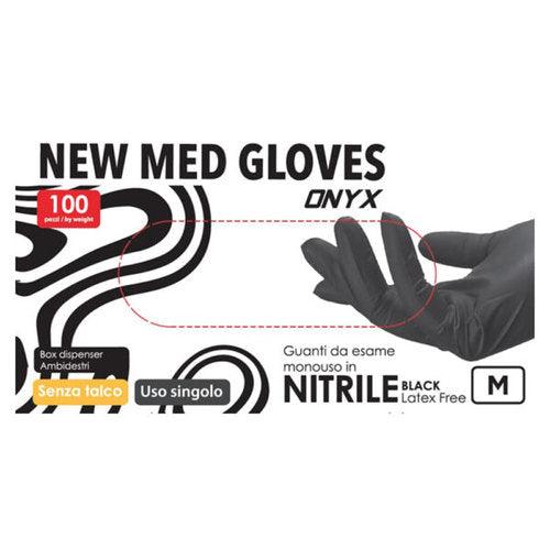 ONYX GUANTI IN NITRILE NERI S/P TG. M 100 PZ - Brico SA